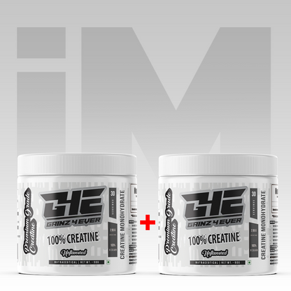 Gainz4Ever - Pure Micronised Creatine Monohydrate Powder (Unflavoured)