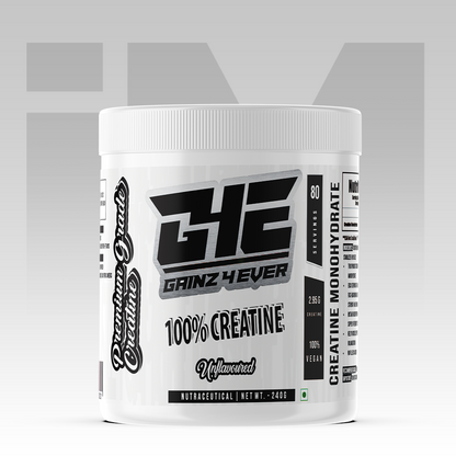 Gainz4Ever - Pure Micronised Creatine Monohydrate Powder (Unflavoured)