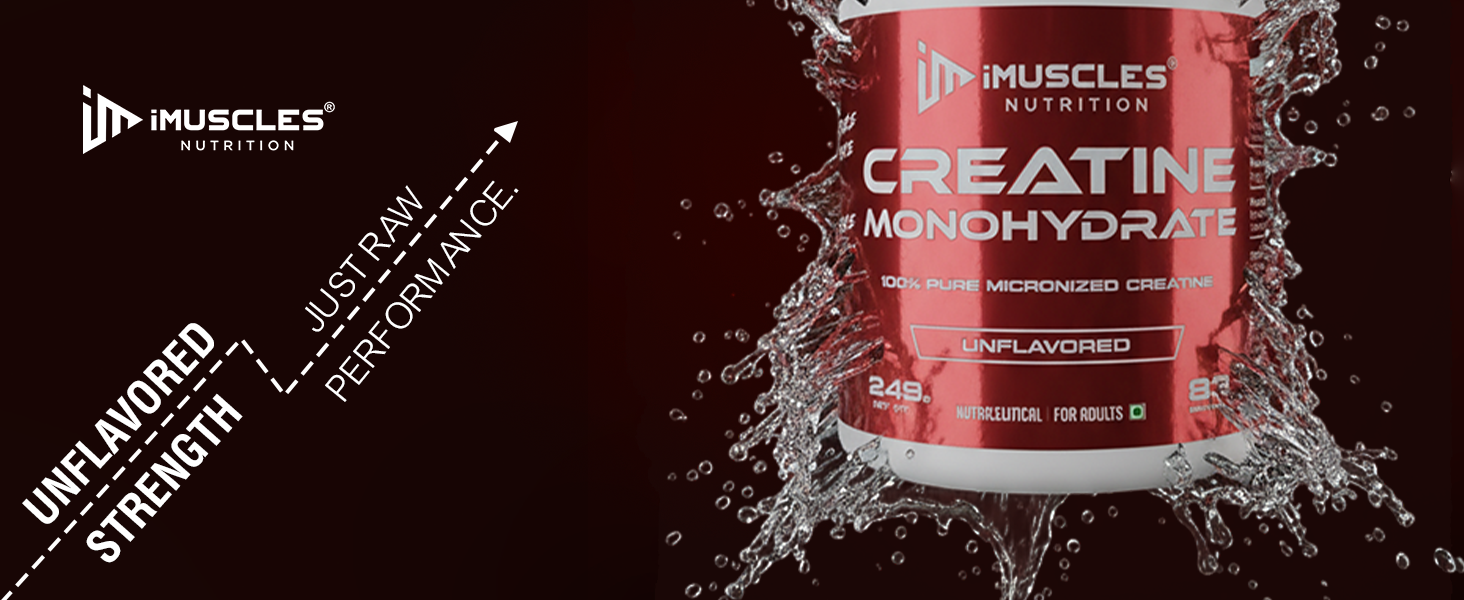 Pure Micronized Creatine Monohydrate Powder - Unflavored (83 Servings)