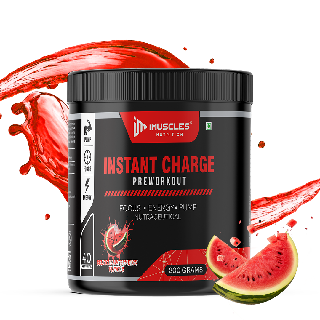 Instant Charge Pre-Workout with Gainz4Ever - Pure Micronised Creatine