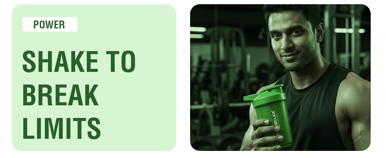 Mini Spider Shaker- 500ML (Green)