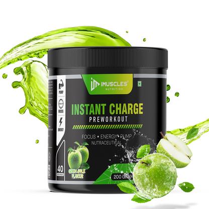 Instant Charge Pre-Workout with Gainz4Ever - Pure Micronised Creatine