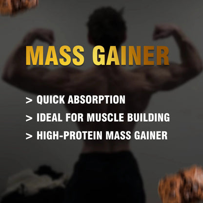 Gainz4Ever Mass Gainer Chocolate Brownie 3kg nutritional supplement