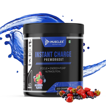 Instant Charge Pre-Workout with Gainz4Ever - Pure Micronised Creatine