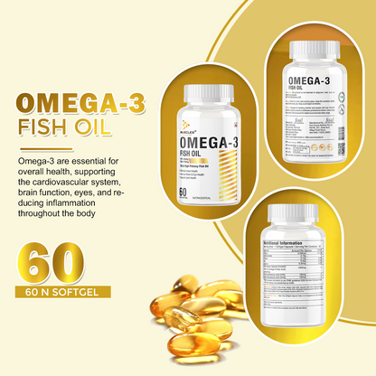 iMuscles Nutrition Omega-3 Fish Oil Capsules