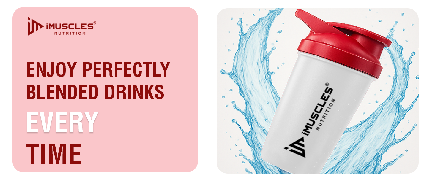 Mini Spider Shaker- 500ML (White)
