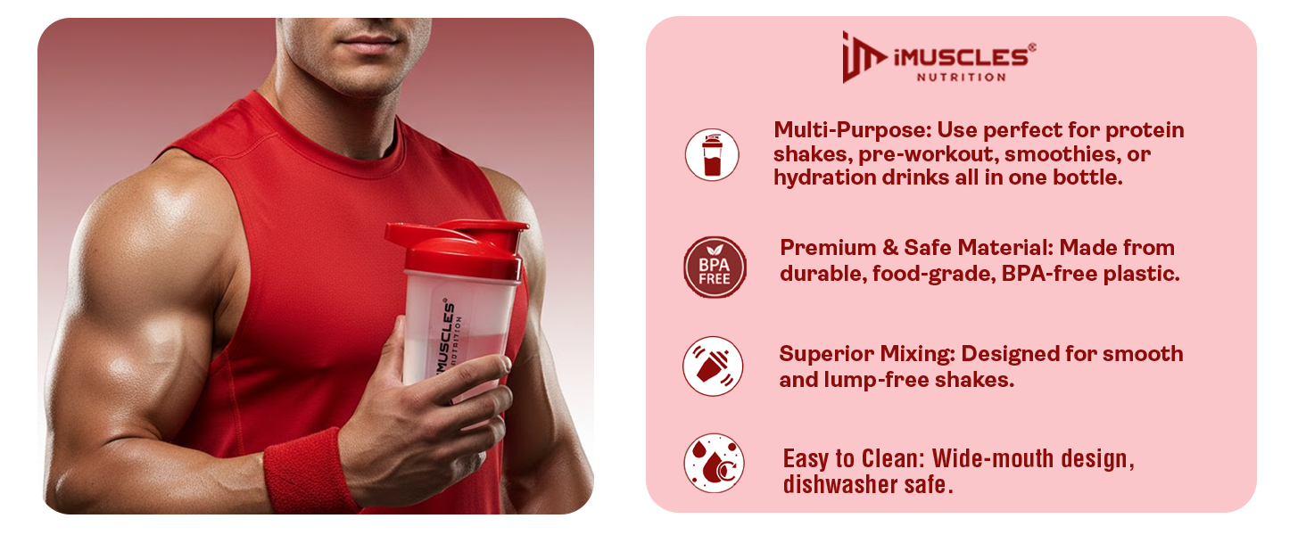 Mini Spider Shaker- 500ML (White)