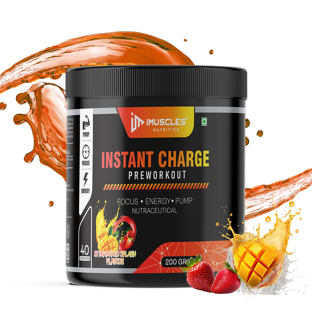 Instant Charge Pre-Workout with Gainz4Ever - Pure Micronised Creatine