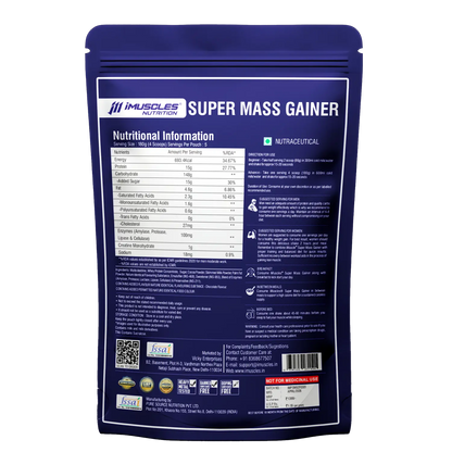 iMuscles Super Mass Gainer - Chocolate imuscles.in