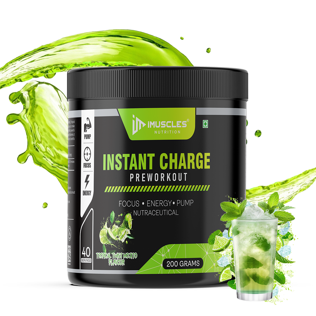 Instant Charge Pre-Workout with Gainz4Ever - Pure Micronised Creatine