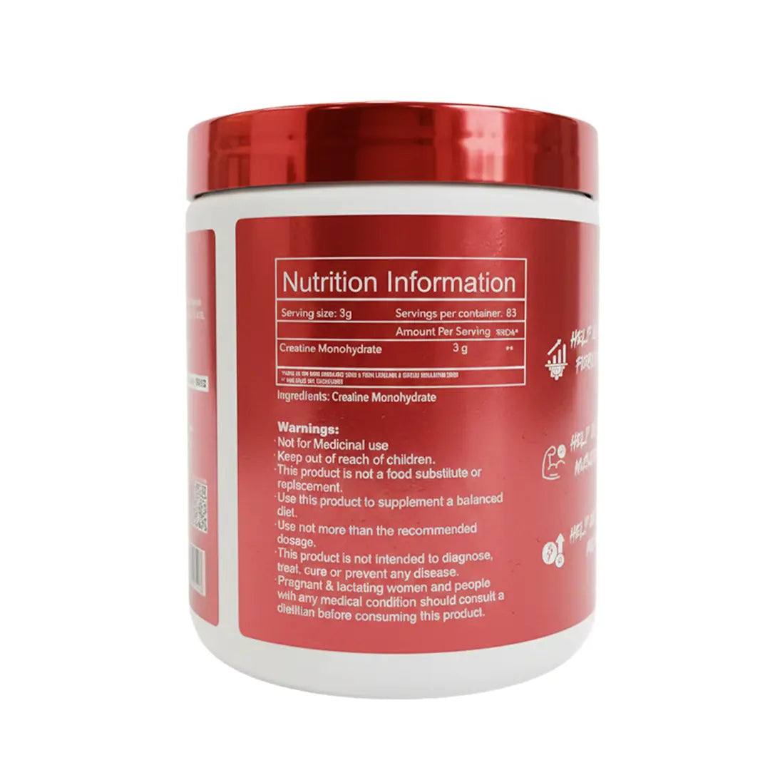 Pure Micronized Creatine Monohydrate Powder - Unflavored (83 Servings) iMuscles Nutrition