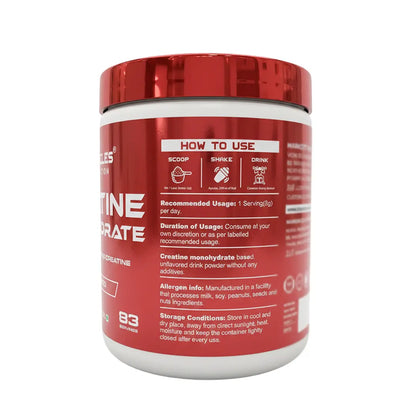 Pure Micronized Creatine Monohydrate Powder - Unflavored (83 Servings) iMuscles Nutrition