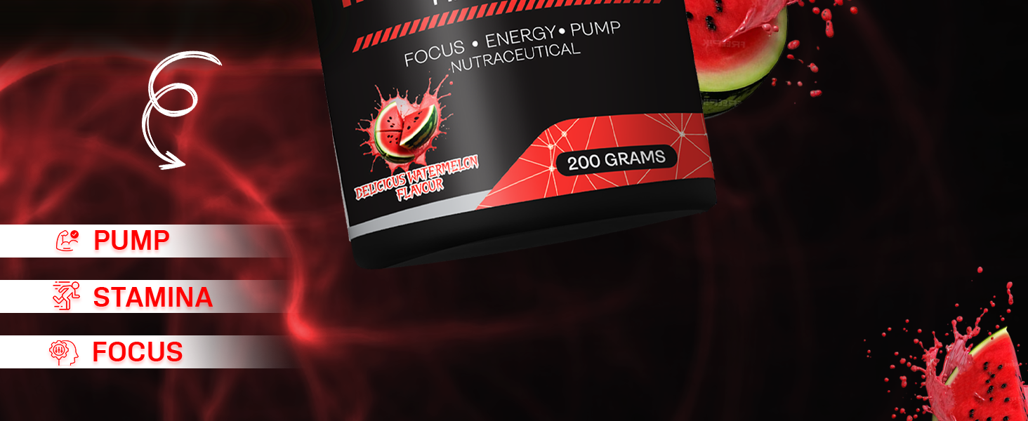 Instant Charge Preworkout – Delicious Watermelon (40 Servings)