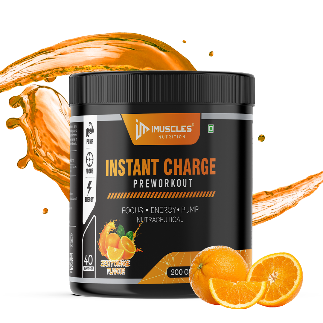 Instant Charge Pre-Workout with Gainz4Ever - Pure Micronised Creatine